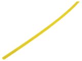 Heat Shrink Tubing 2.4mm, yellow, 1m