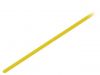 Heat Shrink Tubing 6.4mm, yellow, 1m
