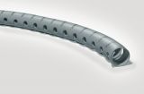 Spiral cable wrap Helawrap, 2m, 13-16mm, silver, HWPP16L2, HellermannTyton, 161-64206