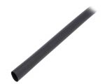 Heat Shrink Tubing 9.5mm, black, 1.2m