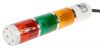 Сигнална колона, LTA205-3W, 220VAC, 5 W, червен/жълт/зелен цвят
 - 2