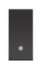 Push-button, 10A, 250VAC, color black, built-in, with LED, RG4005L
