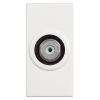 Single TV socket type F built-in 1.5dB color white RW4202F
