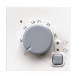 Room thermostat, mechanical, build-in, color white,  Classia, Bticino, RW4441