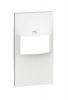 Cover plate, for IR switch, Bticino, Living Now, color white, KW17
