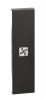 Капак, за електрически ключ за вентилатор, Bticino, Living Now, цвят черен, KG01RN
