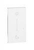 Cover plate, for Smart electric switch, Bticino, Living Now, color white, KW41M2
