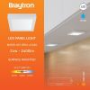 LED panel, 3 in 1 color, 24W, 230VAC, 2400lm, IP40, BP04-62480.
- 2 - Vikiwat LED panel, 3 in 1 color, 24W, 230VAC, 2400lm, IP40, BP04-62480.
- 2