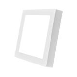Surface LED panel, 24W, square, 2400lm, 230VAC, 4000K, neutral white, 272x272mm, BP04-62410