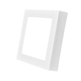 Surface LED panel, 12W, squаre, 230VAC, 1120lm, 3000K, warm white, 170x170mm, BP04-61200