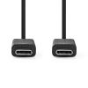 USB cable 3.2 Gen 2, USB-C/m-USB-C/m, 10Gbps, 1m, CCGB64750BK10
 - 3