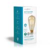 LED filament bulb ST64 (pear) E27 5W amber | Nedis®
 - 4