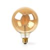 LED filament bulb G125, 5W, E27, 230VAC, 500lm, 2200K, extra warm white, amber, WIFILF10GDG125
 - 3