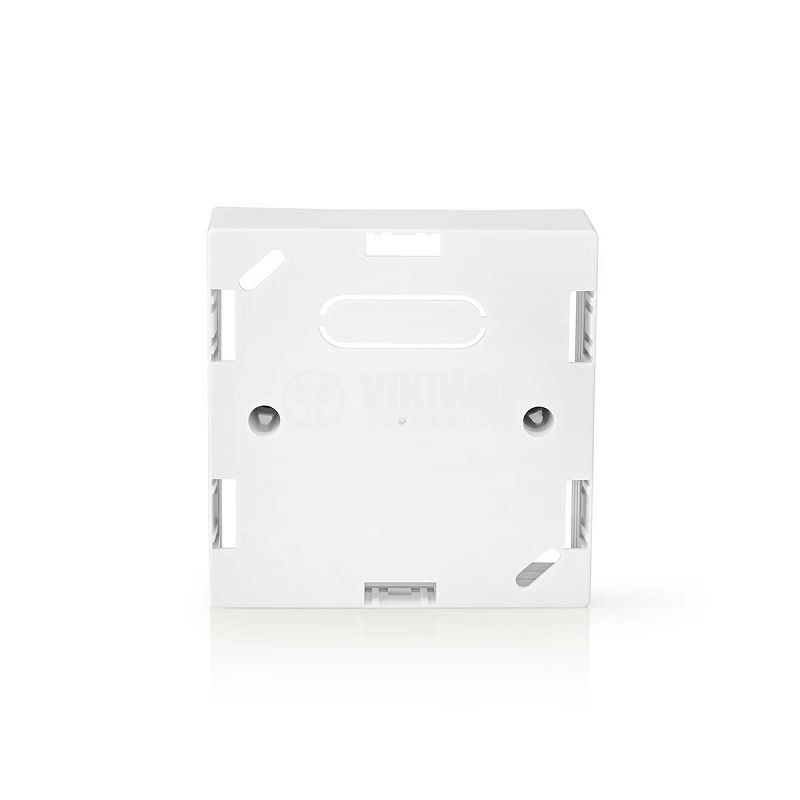 Монтажна кутия за ел. ключове Nedis SmartLife, 86x86x35mm, повърхностен монтаж, бяла
 - 4
