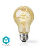LED filament bulb A60, 4.9W, E27, 230VAC, 360lm, 1800-6500K, amber, WIFILRT10A60
