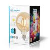 LED filament лампа G125, 7W, E27, 230VAC, 806lm, 1800-3000K, топло бял, кехлибар, WIFILRF10G125
 - 3