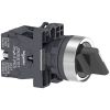 Panel switch, XA2ED53, selector switch with key lock, ф22mm, 3A/240VAC, 3 positions 
 - 1