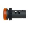 Индикаторна лампа, LED, XA2EVB5LC, 24VDC/VAC, оранжева, отвор ф22mm
 - 3