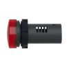 Индикаторна лампа, LED, XA2EVM4LC, 230VAC, червена, отвор ф22mm
 - 3
