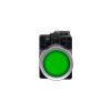 Бутон светещ, зелен, 1NO, с LED, 24VAC/VDC, ф22mm, XA2EW33B1, Schneider
 - 2