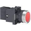 Бутон светещ, червен, 1NO, с LED, 24VAC/VDC, ф22mm, XA2EW34B1, Schneider
 - 1