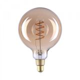 LED filament лампа G125, 4W, E27, 230VAC, 260lm, 2700K, Shelly Vintage G125
