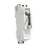Analog time switches, ATS-1DR, daily program, 230VAC, 15min-24h, NO, DIN, 16A/250VAC