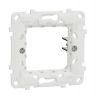 Mounting frame, 1-gang, plastic, color white, New Unica, Schneider Electric, NU7002PG
