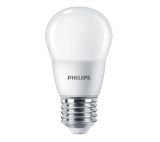 LED bulb, 7W, E27, P48, 230VAC, 806lm, 4000K, neutral white, CorePro lustre,