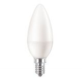 LED bulb, 7W, E14, 230VAC, 806lm, 4000K, neutral white, candle, CorePro LED