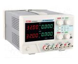 DC laboratory power supply UTP3303-II, 0~32VDC/0~3A, 3 chanels, 207W