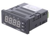 Temperature Controller, relay, 230VAC, panel, LUMEL, 0~50°C