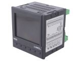 Temperature Controller, relay, 100~240VAC, panel, LUMEL, 0~50°C 150608