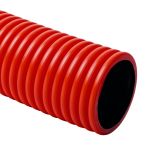 Гофре, 50m, ф35/40mm, червено, полиетилен, CAD00003, Cavidotto
