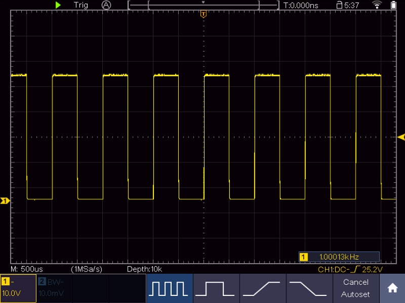 Digital oscilloscope TAO3102A