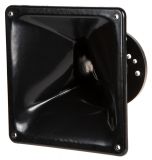 Рупор - фуния за хорна JH5309, черен, с правоъгълен отвор, 160x160x115mm