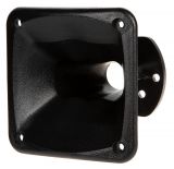 Рупор - фуния за хорна JH5263, черен, с правоъгълен отвор, 120x110x65mm