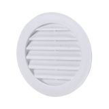 Вентилационна решетка, PVC, цвят бял, ф100mm, 500111, ELMARK