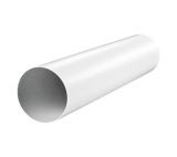 Air duct, PVC, ф100mm, 1m, M522023, ELMARK