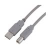  Кабел USB A/m - USB B/m, 1.2m, GTL-240, сив