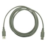 Cable USB A/m - USB A/m, 1.8m, GTL-247, gray