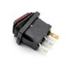 Rocker switch 2 pos. OFF-ON, 6A, 250VAC, 3 pins - 2