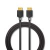 HDMI Cable, HDMI/M - HDMI/M, 15m, black, gold-plated connectors - 2