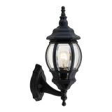 Градинска лампа JAMES, E27, IP44, долен носач, черна, 96515WU/BL, ELMARK
