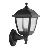 Градинска лампа PAUL, E27, IP44, долен носач, черна, 96511WU/BL, ELMARK