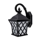 Градинска лампа JOSH, E27, IP44, горен носач, черна, 96402WD/BL, ELMARK