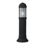 Градинска лампа SAURO, E27, IP55, черна, 95SAURO800L/BL, ELMARK