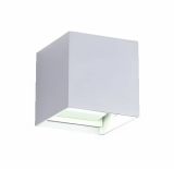 LED facade  lamp, 10(2x5)W, 4000К, IP54, white, 969LED100S/WH, ELMARK