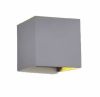 LED фасадна лампа, 10(2x5)W, 4000К, IP54, сива, 969LED100S/GR, ELMARK
