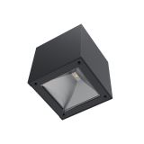 Соларна LED лампа за стена, 0.8W, 30lm, черна, IP44, 98SOL23423, ELMARK